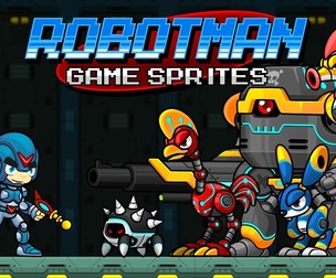 Robotman - Game Sprites