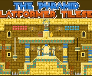 The Pyramid - Platformer Game Tile Set