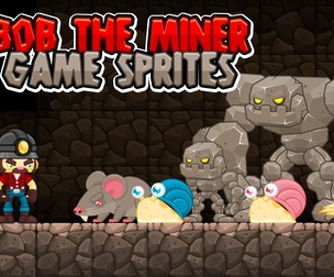 Bob the Miner - Game Sprites