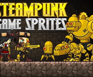 Steampunk Game Sprites