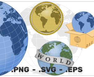 Vector Design Of Planet Earth