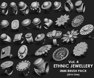 Ethnic Jewellery IMM Brush Pack (30 in One) Vol. 4