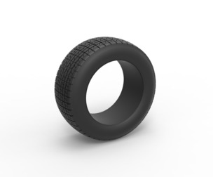 Tire of Dirt Modified stock car V3 Scale 1:25