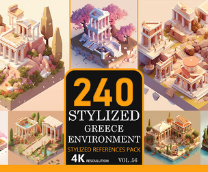Stylized Greece Environment