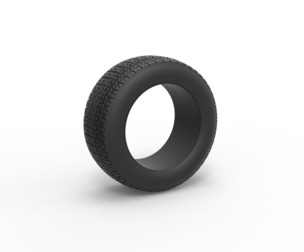Tire of Dirt Modified stock car V5 Scale 1:25