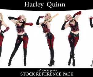 Harley Quinn - Stock Model Reference Pack