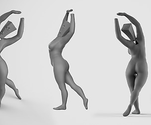 Female figure - surreal