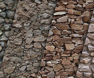 Photogrammetry Tile Textures - Stonewall Pack 01