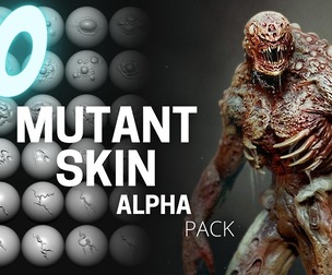 30 Mutant Skin Alphas and VDM Brushes