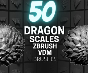 50 DRAGON SCALE VDM BRUSHES