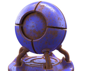 Rust Material Vray