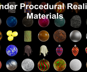 Blender Procedural Realistic Materials