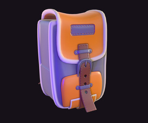 3D Stylized Backpack