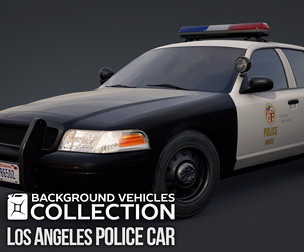 Los Angeles Police Car