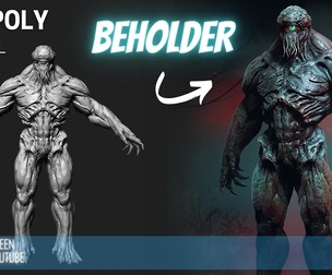 Beholder High Poly ZTL & FBX