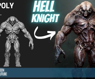 HELLKNIGHT High Poly ZTL & FBX