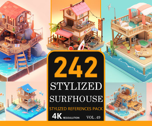 Stylized SurfHouse