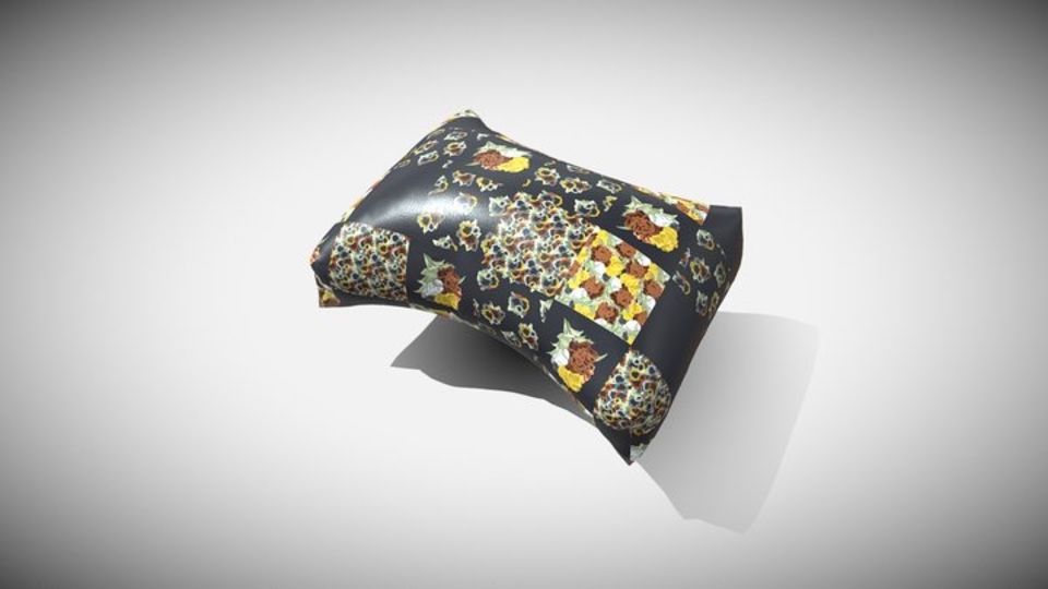Cushion Marvelous / Clo3d / obj