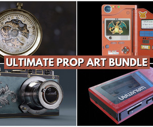 The Ultimate Prop Art Bundle - 4 courses in 1