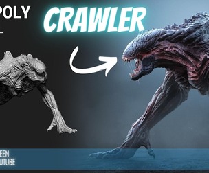 Crawler High Poly ZTL & FBX