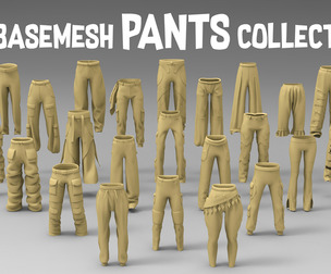 25 basemesh pants collection