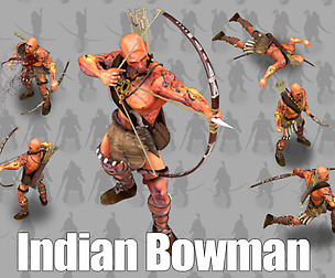2D Indian Bowman