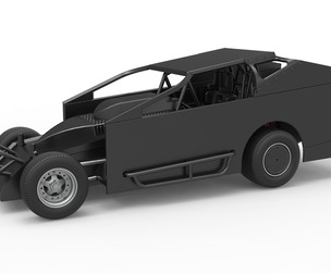 Northeast Dirt Modified stock car 1:25