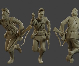 Italian soldier Run2 ww2 IT10