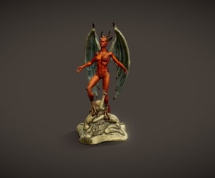 Lilith Goddess Statue