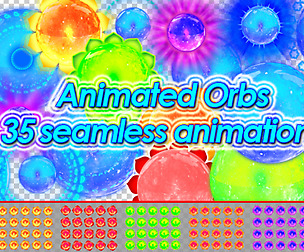 2D Magic Animated Orbs