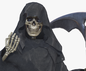 Grim Reaper Death Rigged