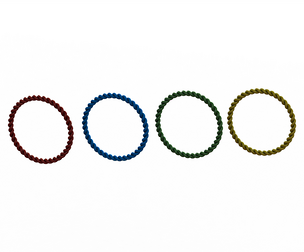 Silicone Braided Wristband