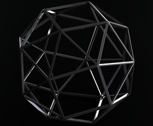 Wireframe Snub Cube