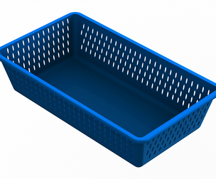 Plastic Multipurpose Storage Basket 35cm