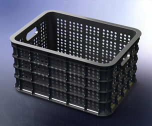 15 Litre Plastic Storage Box