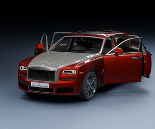 Rolls Royce Ghost 3D Model