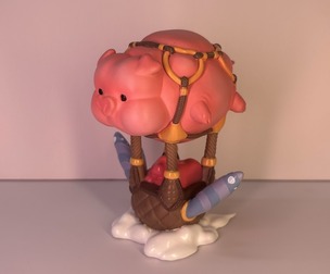 VALENTINE HOT AIR PIGGY