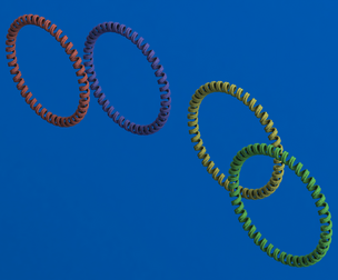 Elastic Coil Plastic Wristbands