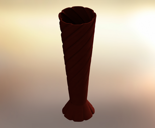 Spiral Complex Vase