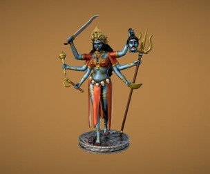 Kali Goddess for 3D print