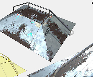 Skate Ramp PBR Textures