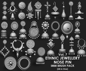 Ethnic Jewellery IMM Brush Pack (28 in One) Vol. 7