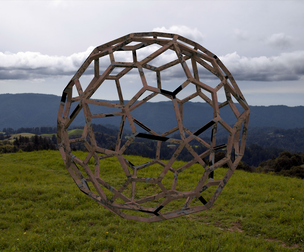 Wireframe Shape Pentagonal Hexecontahedron