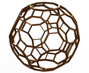 Wireframe Shape Great Rhombicosidodecahedron