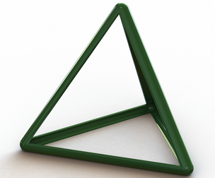 Wireframe Tetrahedron