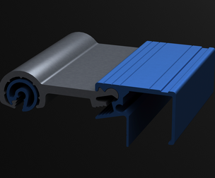 Aluminum Extruded Vehicle Rope Rail System