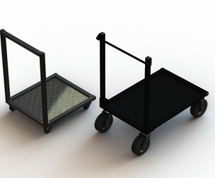 Aluminum Industrial Platform Truck