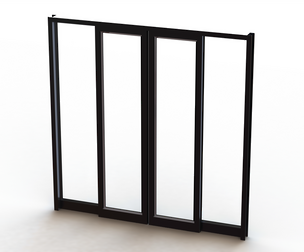 Aluminium Double Sliding Doors