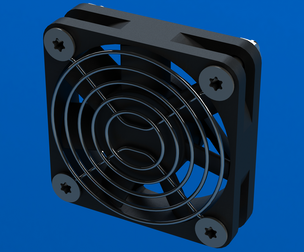 4010 Cooling Fan 12VDC with Grill