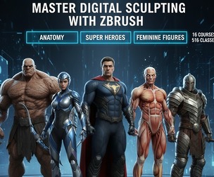 3D Art School Zbrush 16 Courses 516 Classes DEMO